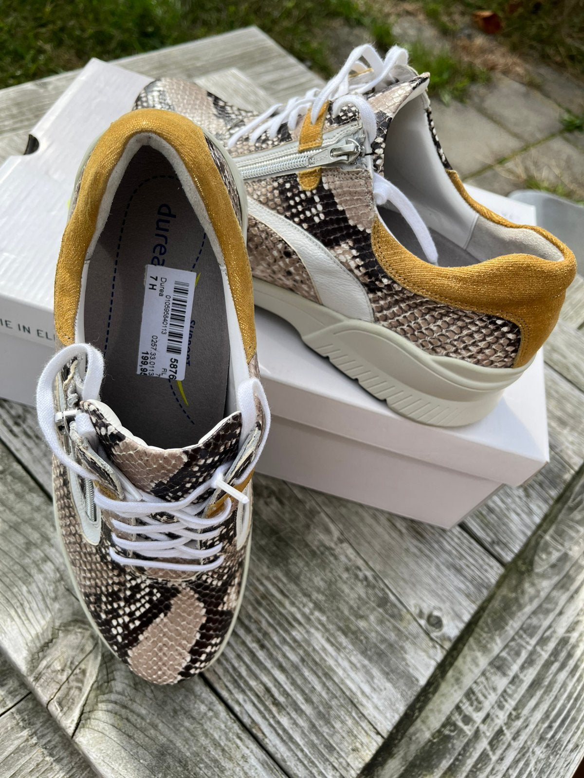 Durea Dames maat 7 - Breedte H Nieuw, Kleding | Dames, Ophalen of Verzenden, Nieuw, Sneakers of Gympen