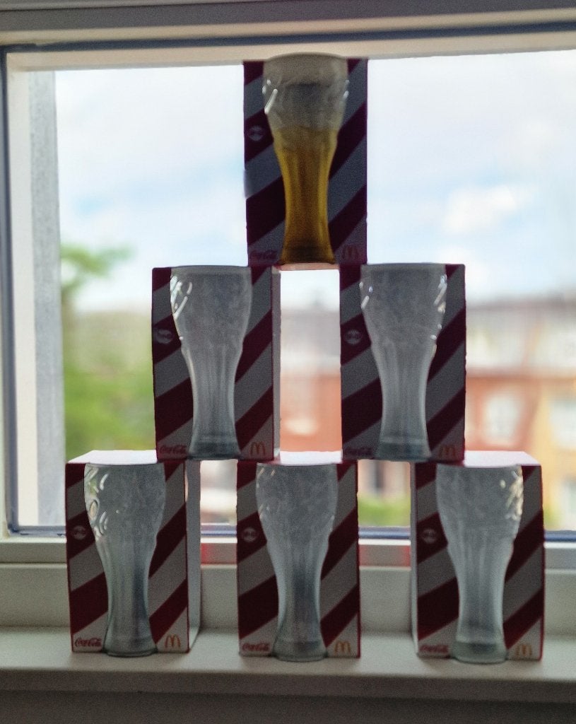 Mcdonalds limited edition glas 2024, Verzamelen, Ophalen, Nieuw, Frisdrankglas