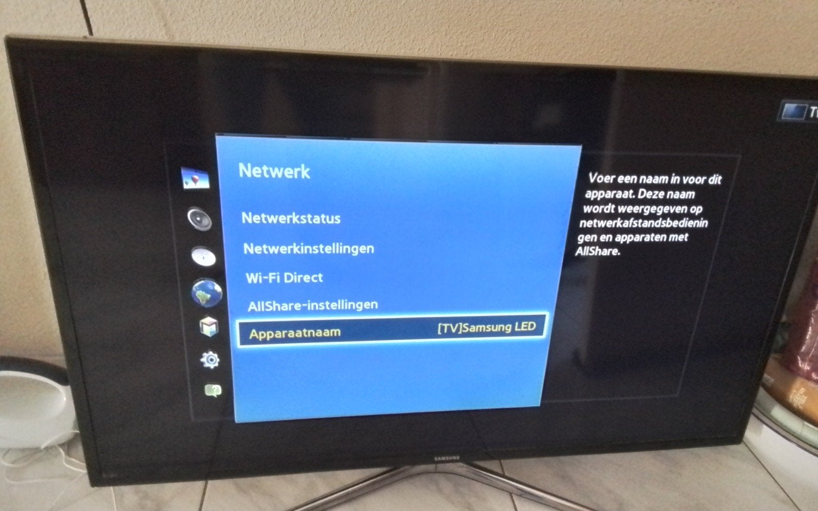 Goedwerkende  tv merk  Samsung, Ophalen of Verzenden, 100 cm of meer, 50 Hz, Overige merken