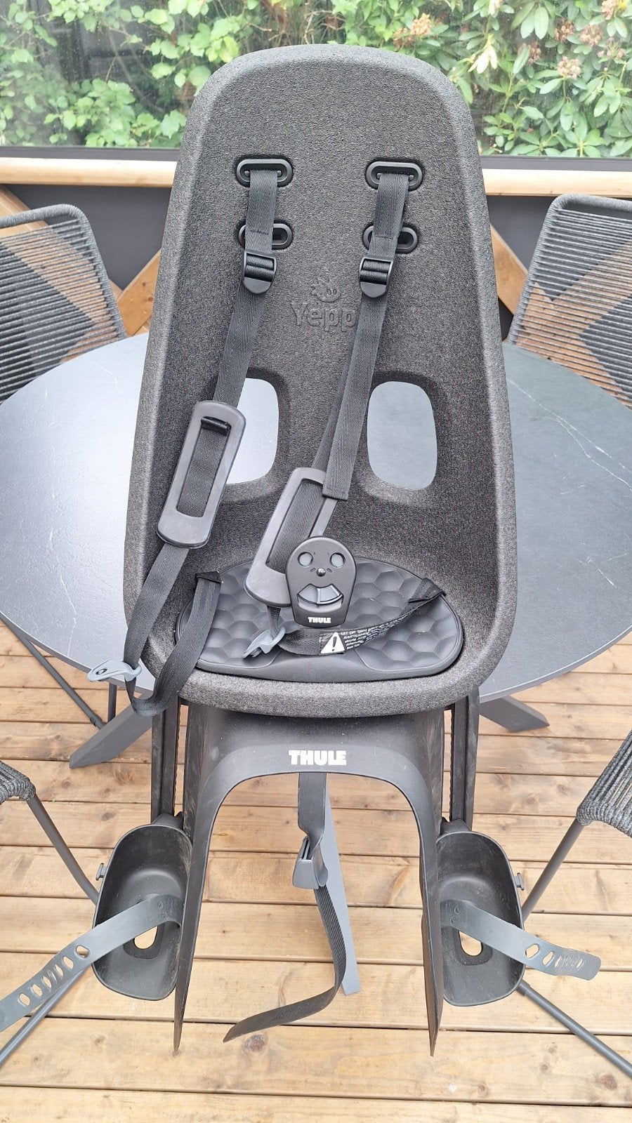 Thule Yepp Nexxt Maxi fietszitje achter - Grijs, Ophalen