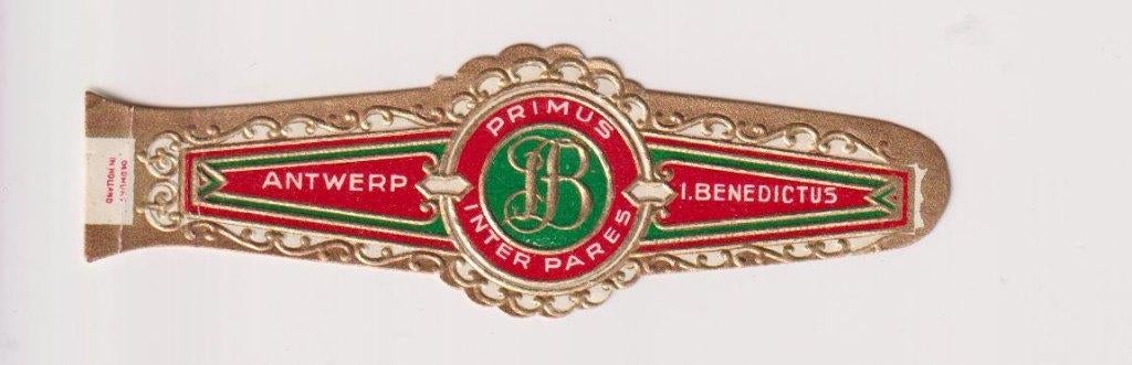 sigarenbanden - I. BENEDICTUS, Verzamelen, Ophalen of Verzenden, Zo goed als nieuw, Sigarenbandjes