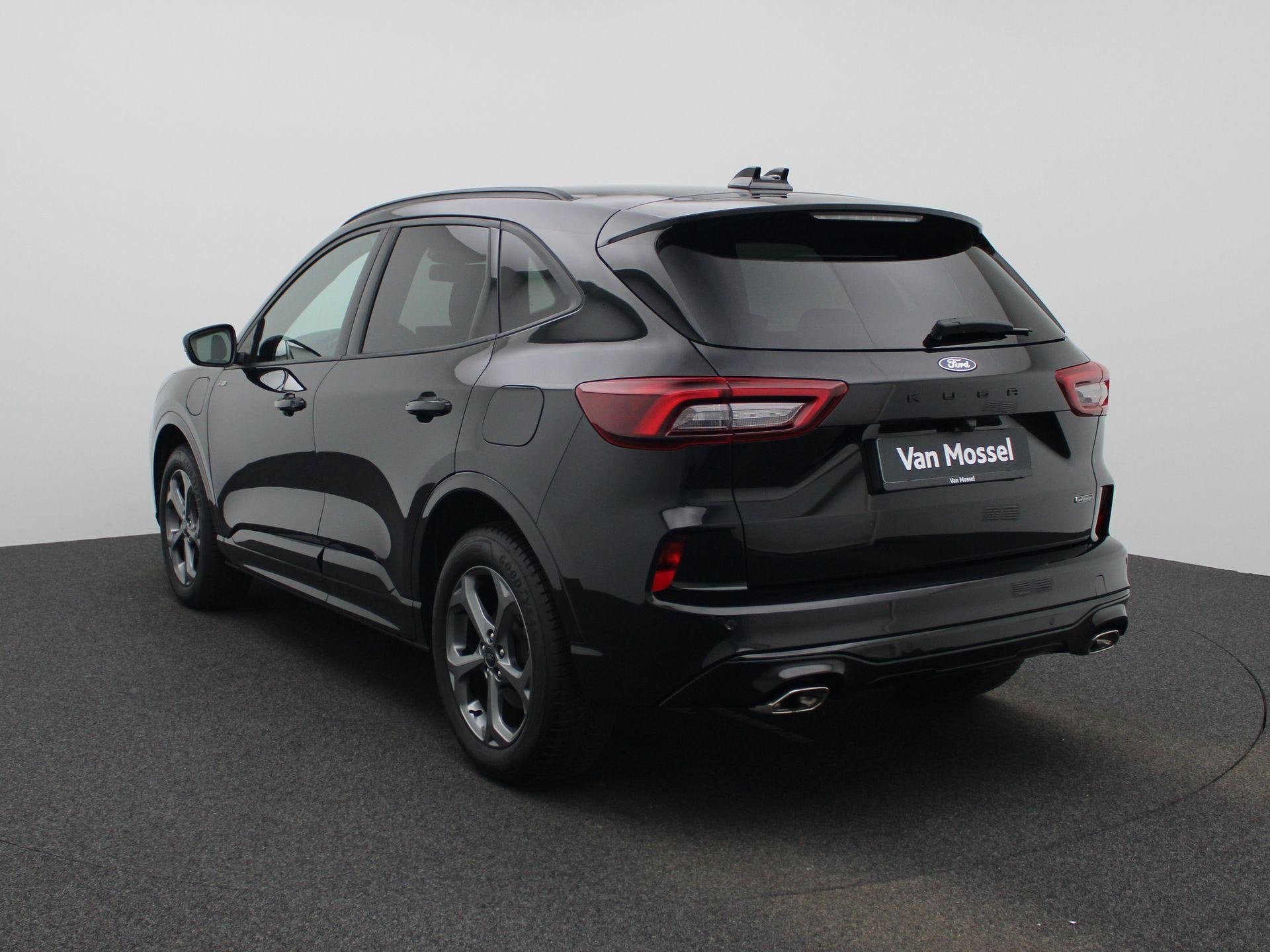 Ford Kuga 2.5 PHEV ST-Line | Achteruitrijcamera | Cruise con, Auto's, Ford, Gebruikt, Euro 6, Zwart, Plug-in hybride