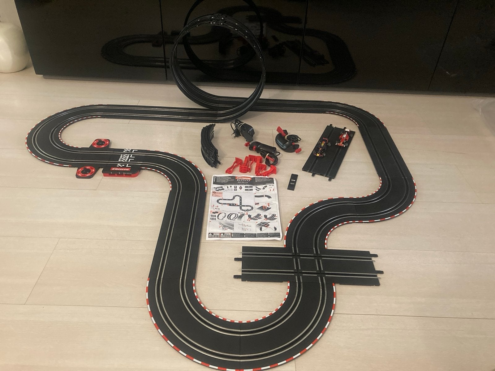 Carrera GO Racebaan met Looping en 2 Auto's, Carrera, Ophalen of Verzenden, Met looping, Elektrisch