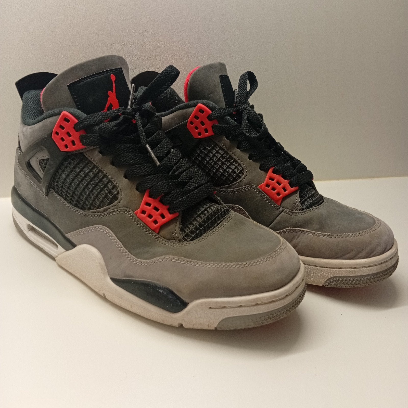 Nike Air Jordan 4 retro infrared | maat 42,5, Ophalen of Verzenden, Zo goed als nieuw, Nike Air Jordan
