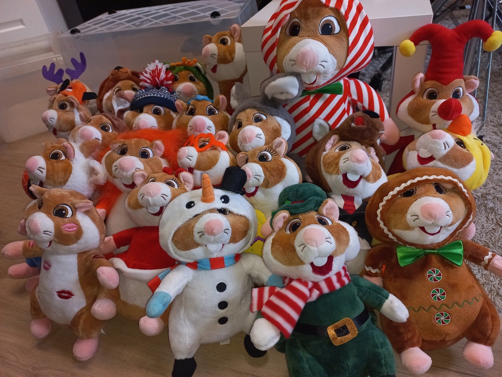 22 AH Hamster knuffels, Albert Heijn, Overige typen, Ophalen of Verzenden, Zo goed als nieuw