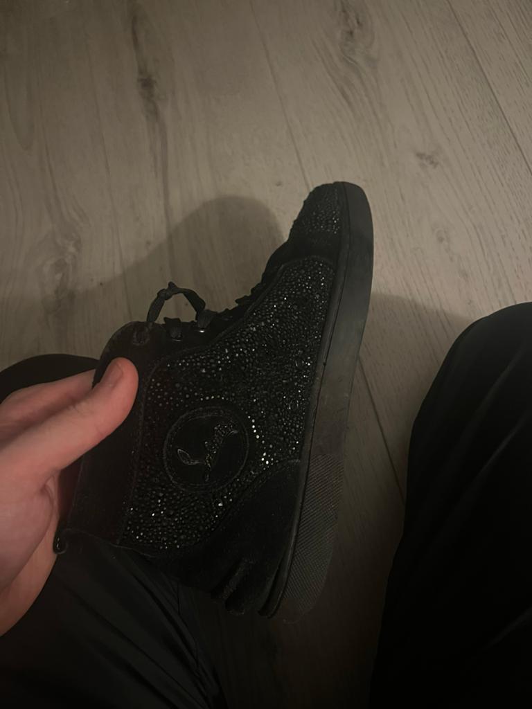 Christian Louboutin Sneakers Zwart Maat 44, Kleding | Heren, Schoenen, Ophalen of Verzenden, Gedragen, Zwart, Sneakers of Gympen