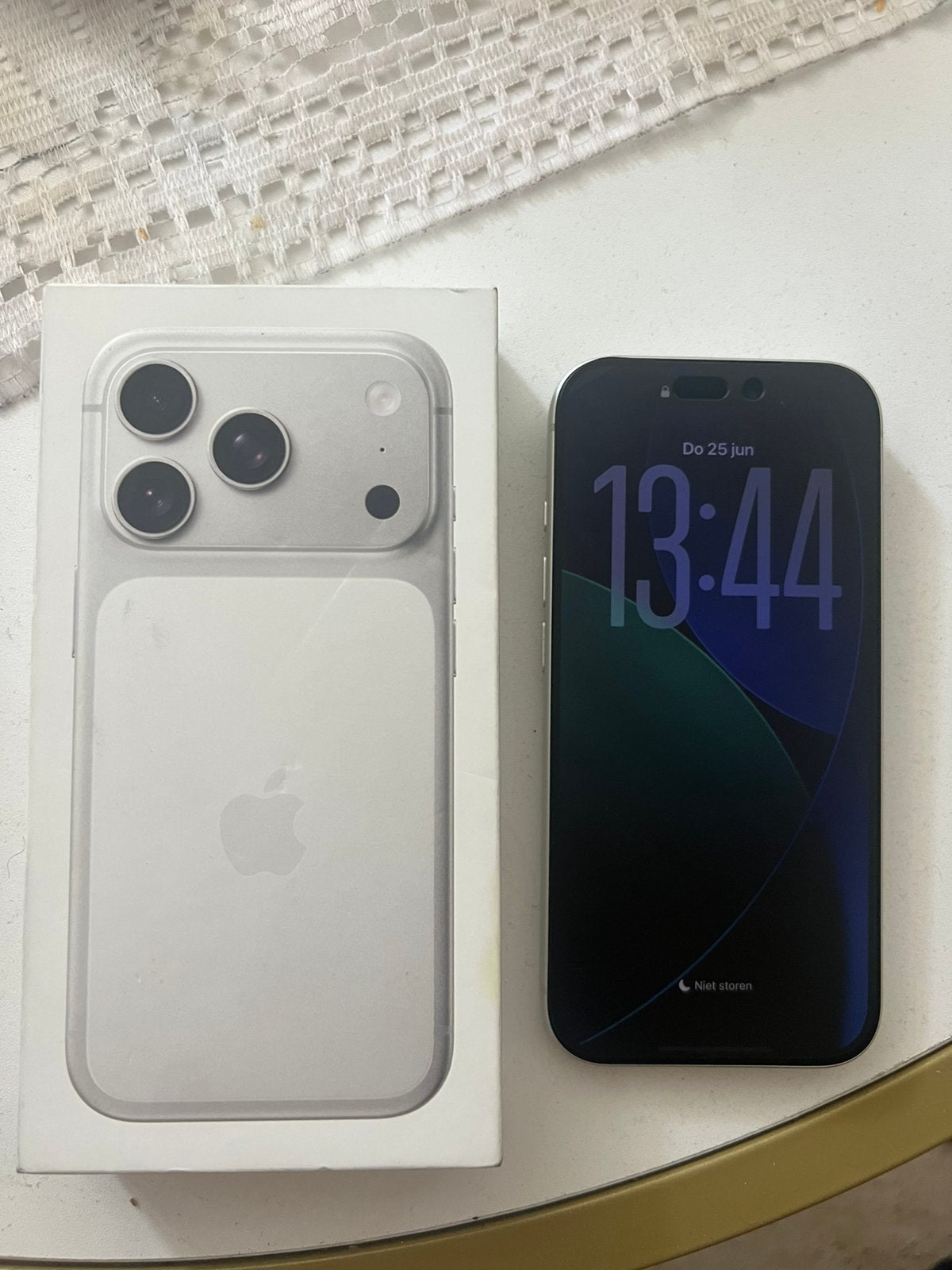 Iphone 17 PRO 256GB WIT, Telecommunicatie, Mobiele telefoons | Apple iPhone, Wit, Ophalen of Verzenden, Zo goed als nieuw, Zonder simlock