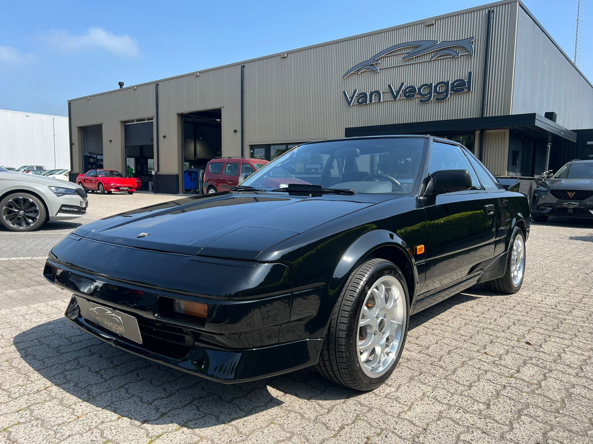Toyota MR2 1.6 TC 16 targa, elek ramen, lmv (bj 1989), Zwart, Zwart, Bedrijf, Handgeschakeld