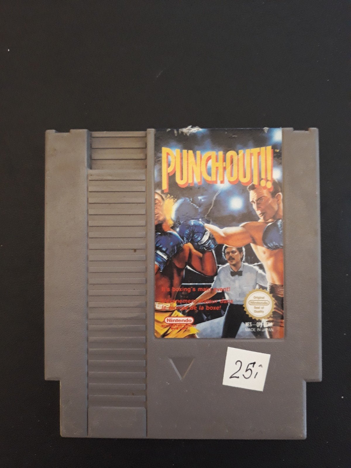 Punch-Out!! NES Game Cartridge, Gebruikt, Vechten, 1 speler, Ophalen of Verzenden