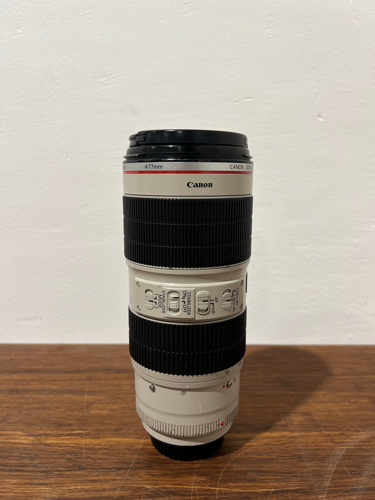 Canon EF 70-200mm f/2.8 L IS USM Lens met accessoires, Gebruikt, Canon, Autofocus, Canon EF