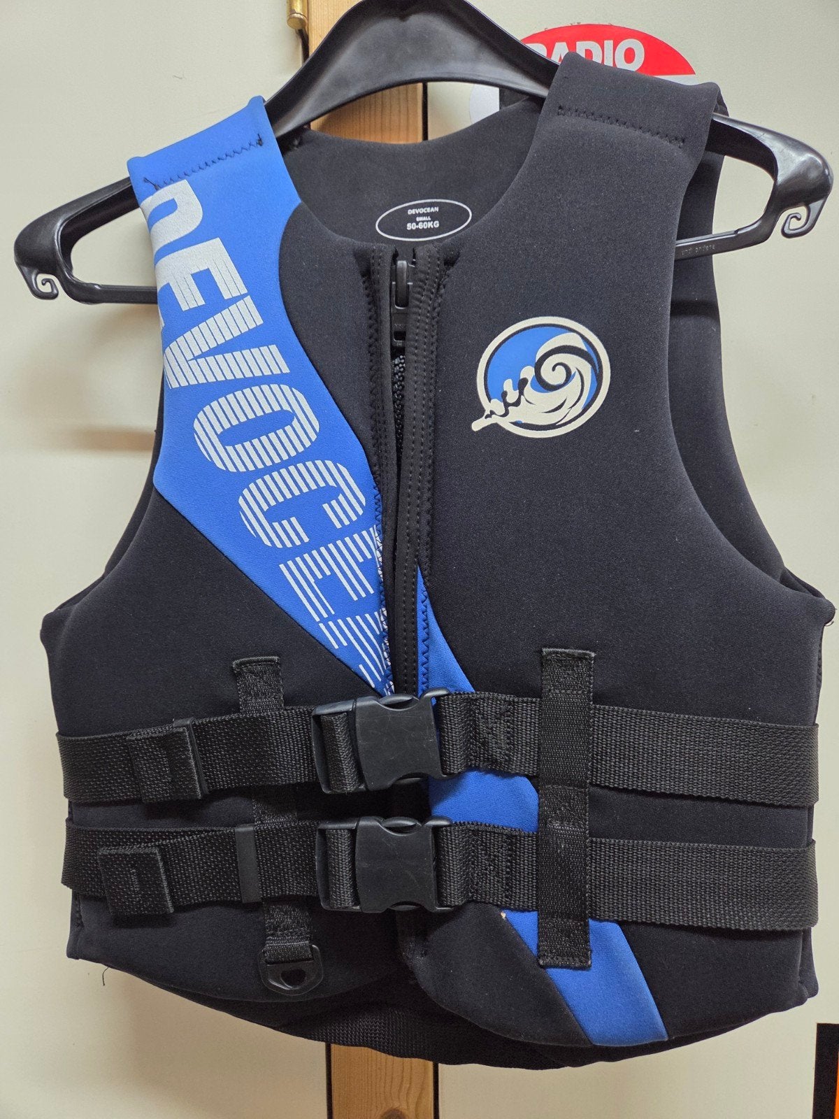 Devocean Zwemvest 50-60kg - Zo goed als nieuw, Watersport en Boten, Watersportkleding, Ophalen of Verzenden, Zo goed als nieuw