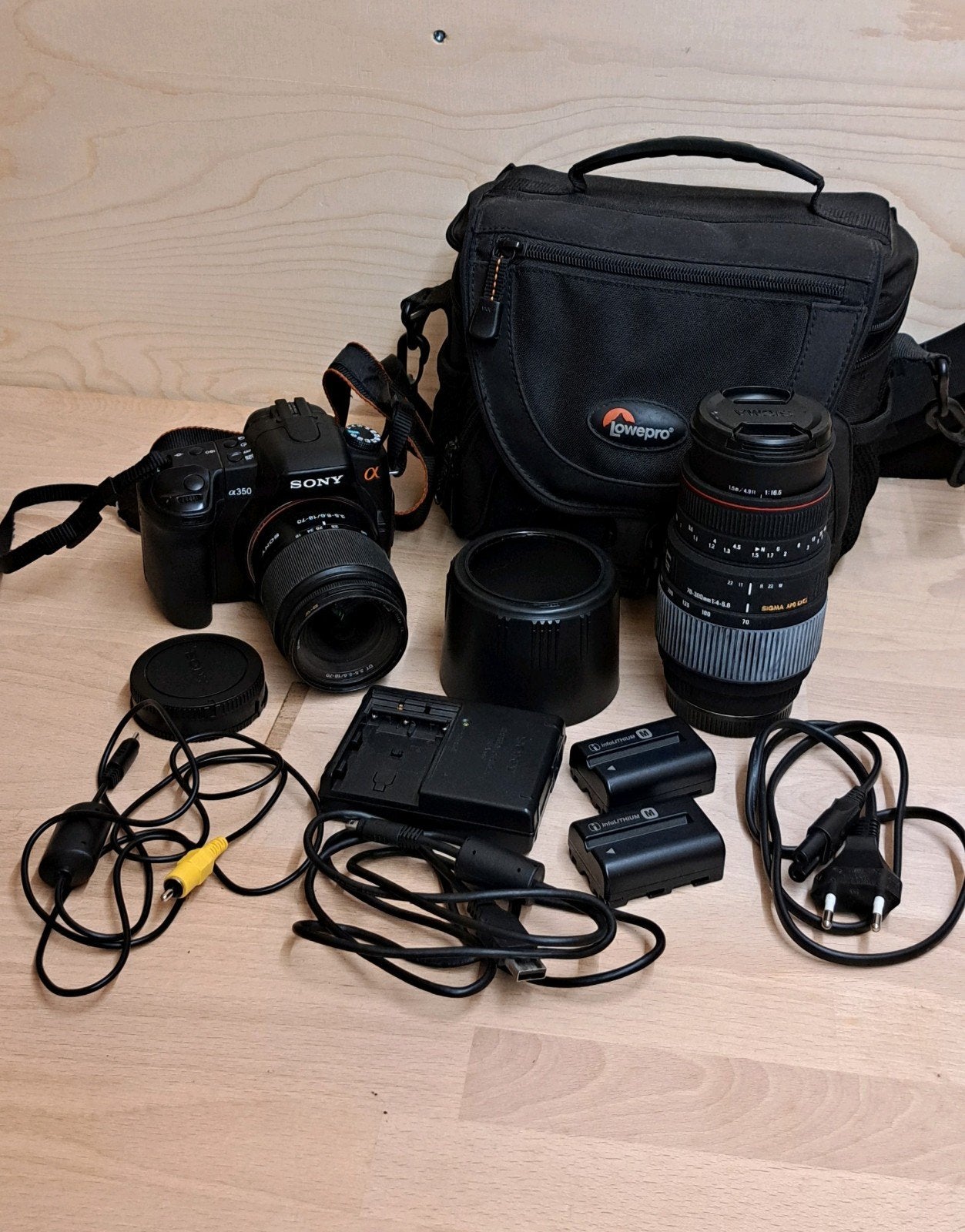 Sony A350 digitale spiegelreflex camera, Ophalen of Verzenden, Sony