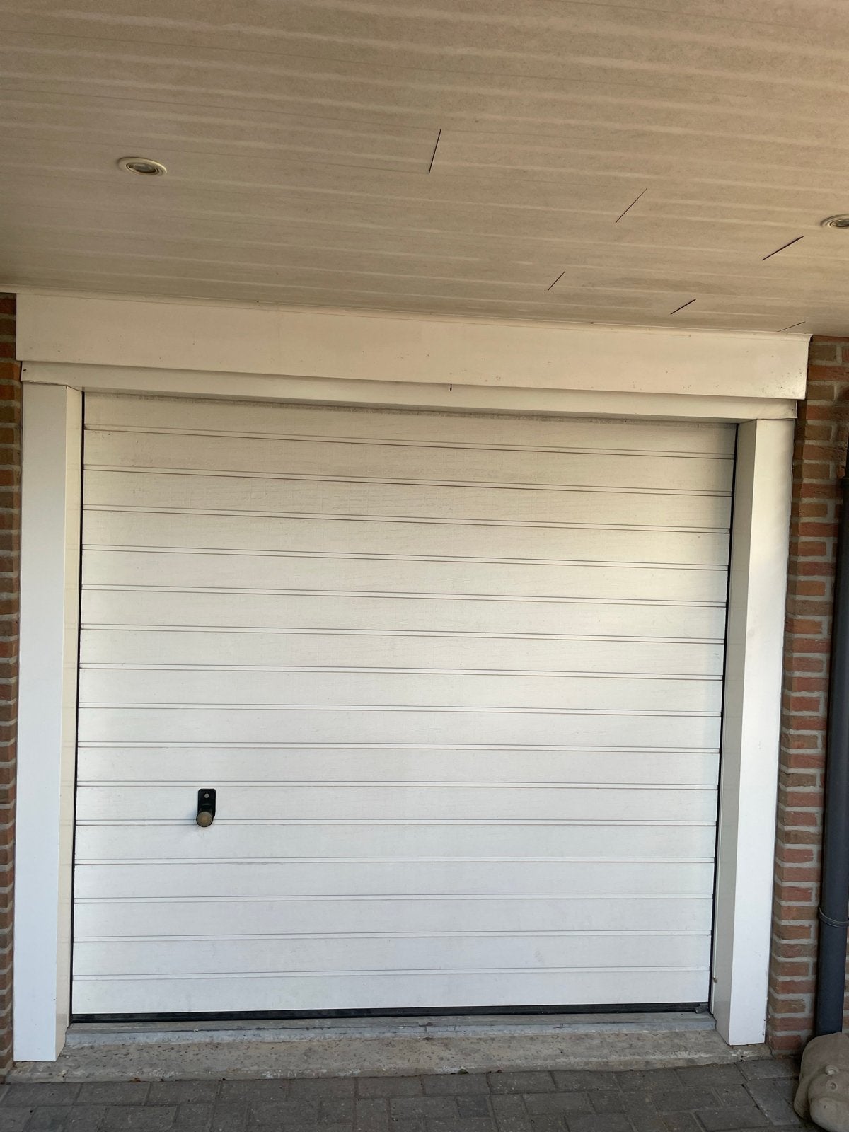 Hormann garagedeur met Supramatic E Aandrijving, Ophalen, Gebruikt, Garagedeur, Metaal