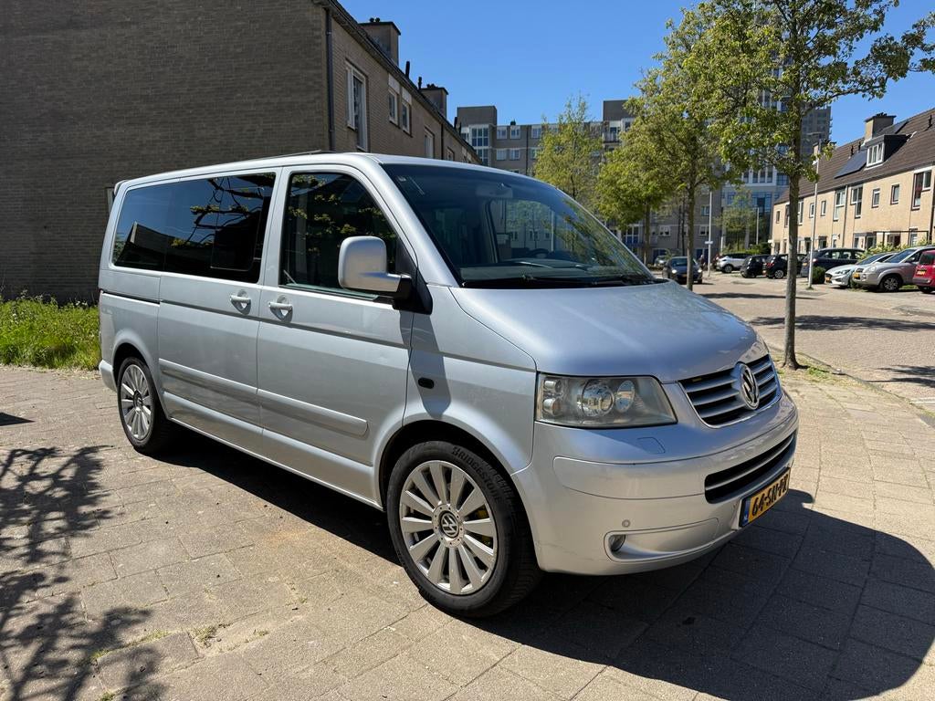 Volkswagen Multivan T5 Camper 7 zitter, Automaat, Buscamper of Camperbus, Volkswagen, Tot en met 2