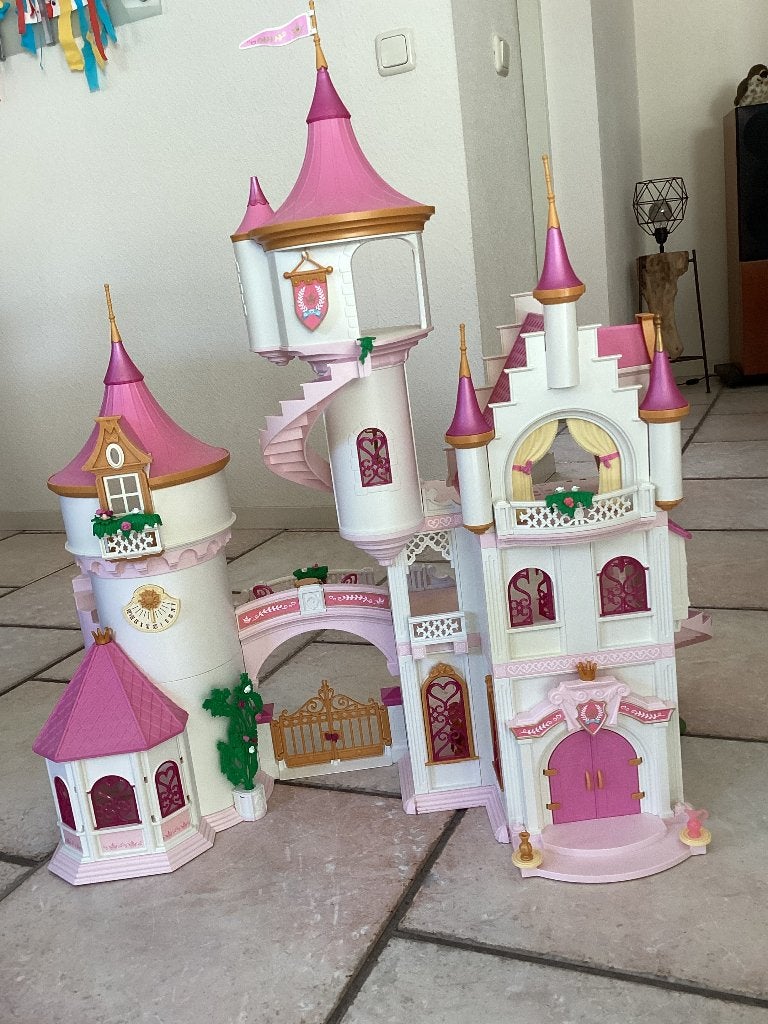 PLAYMOBIL Groot Prinsessenkasteel 70447 (Princess serie), Kinderen en Baby's, Gebruikt, Complete set, Ophalen of Verzenden, Kasteel/Fort