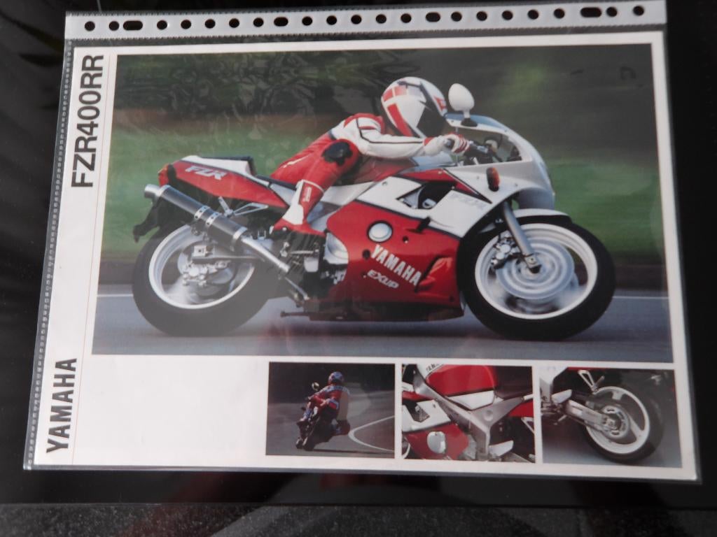 Folder Yamaha FZR400RR, Verzenden, Yamaha