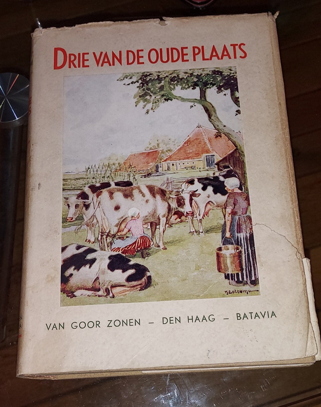 antiek jeugdboek: Drie van de Oude Plaats (1939, 2e druk), Ophalen of Verzenden