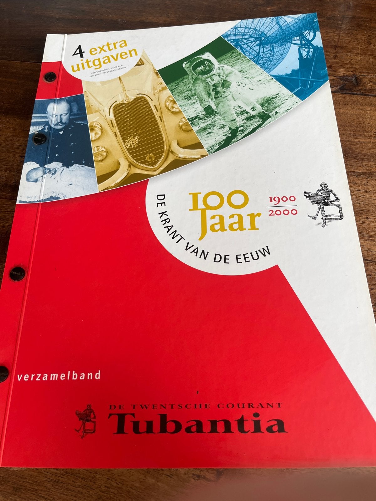 100 Jaar De Krant van de Eeuw - Tubantia verzamelband, Boeken, Ophalen of Verzenden, Zo goed als nieuw, Krant