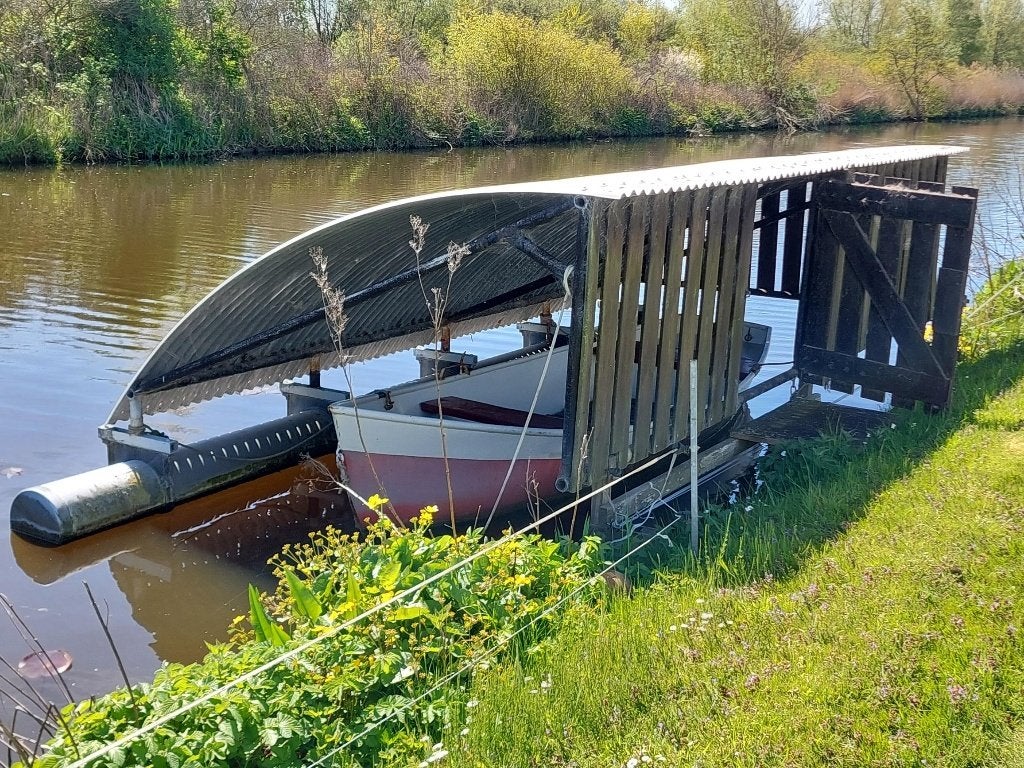 half drijvend botenhuis, Ophalen, Gebruikt, Overige typen
