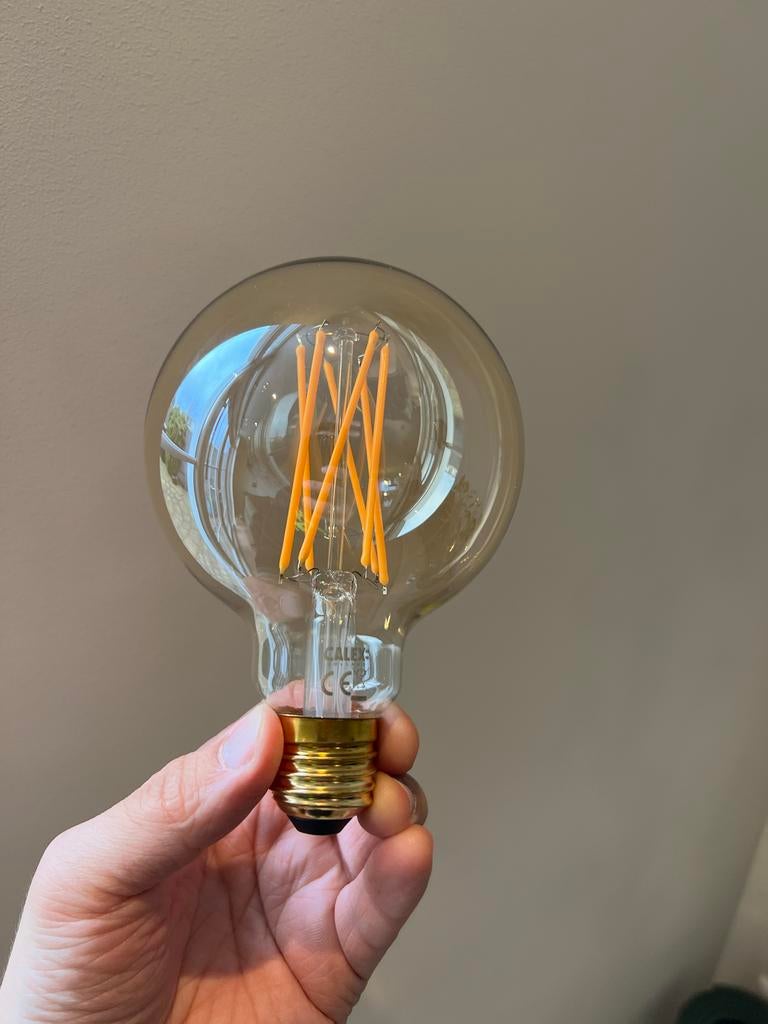 Calex E27 LED Lamp 4W 2100K 320lm - Warm Wit Licht, Huis en Inrichting, Lampen | Losse lampen, Nieuw, Led-lamp, Minder dan 30 watt