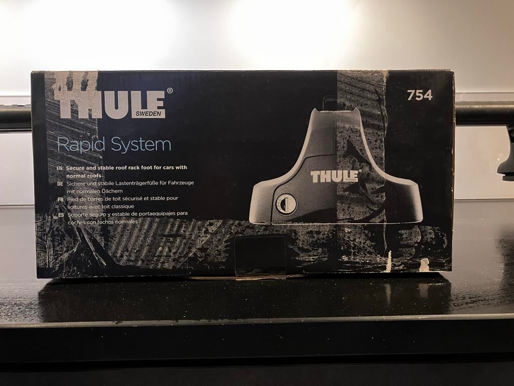 Thule Rapid System 754 dakdragers, Auto diversen, Dakdragers, Ophalen, Zo goed als nieuw