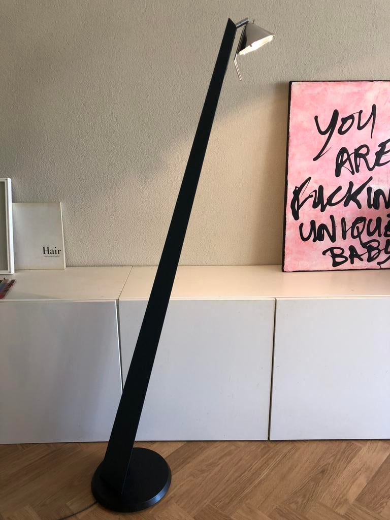Vintage IKEA Tord Björklund Epilog vloerlamp, Ophalen, Zo goed als nieuw, Hout, Vintage PS Ikea design