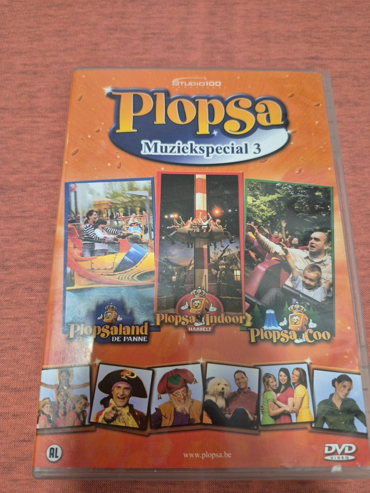 Plopsa Muziekspecial 3 DVD - Studio 100, Cd's en Dvd's, Gebruikt, Alle leeftijden, Familie, Ophalen of Verzenden