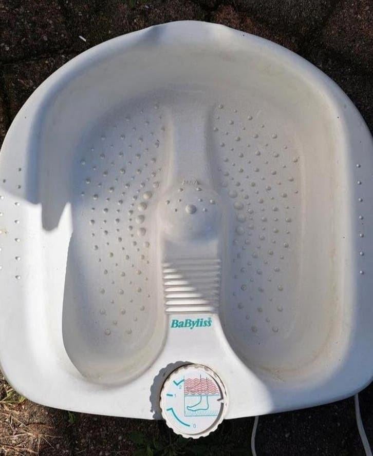Babyliss wit bubbel massage  voetenbad, Ophalen of Verzenden, Apparaat