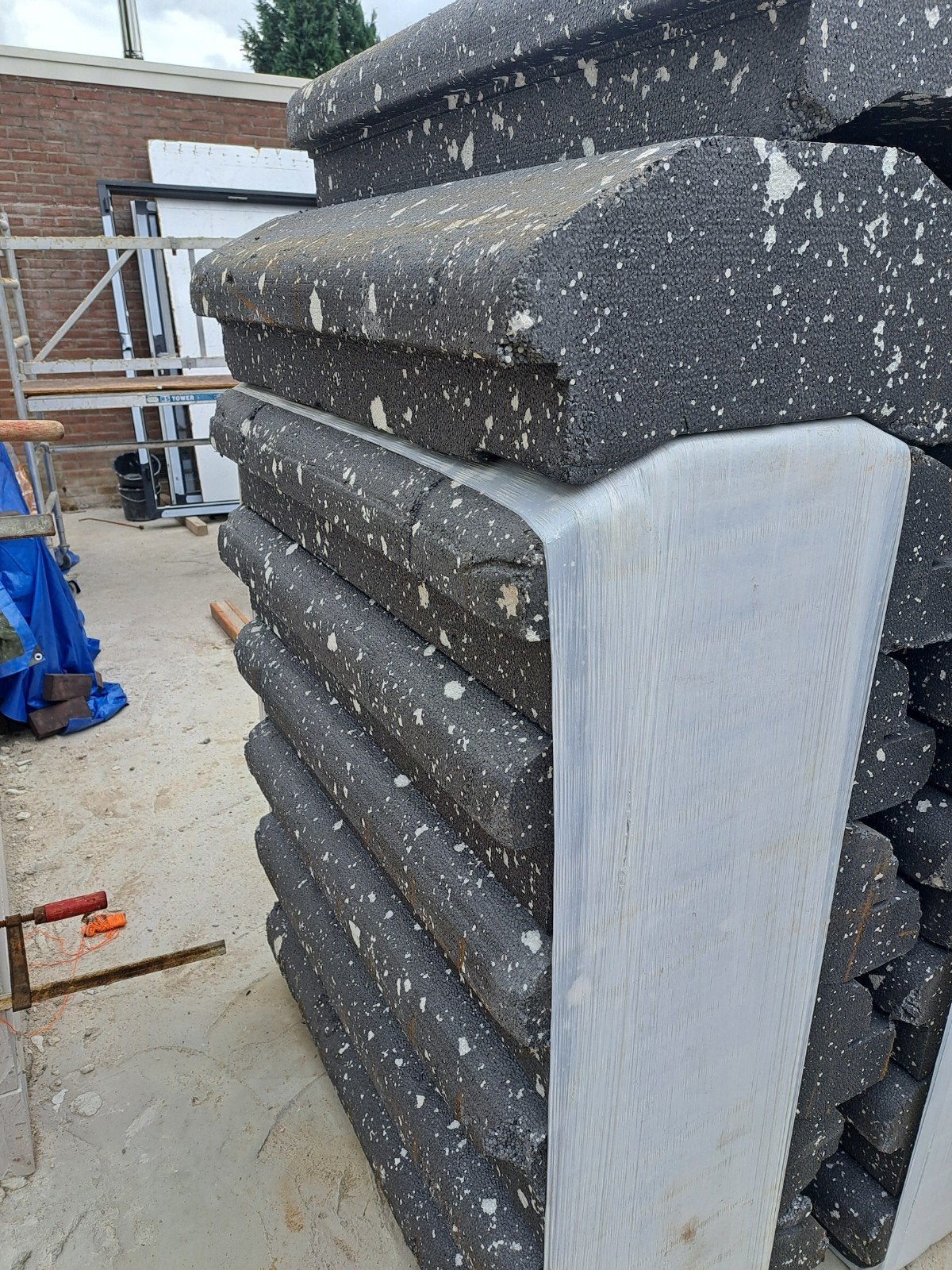 Broodjes vloer 15 stuks 120 lang, Ophalen, Overige materialen, Gebruikt, 50 tot 150 cm