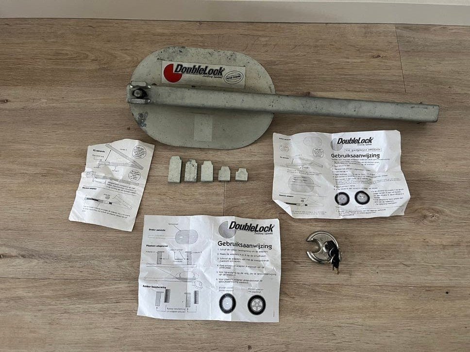 SCM Goedgekeurde Wielklem DoubleLock, Ophalen, Gebruikt