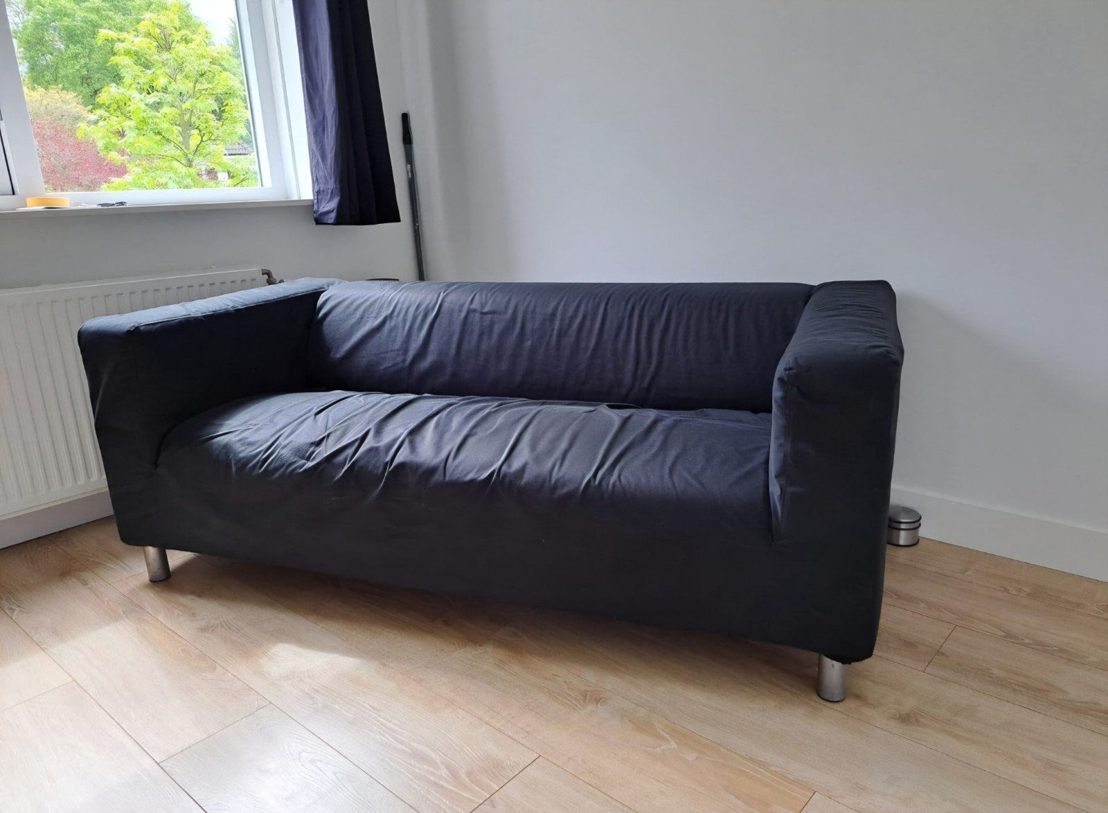 IKEA Klippan bank met afneembare en wasbare hoes, Ophalen, 150 tot 200 cm, Tweepersoons, 75 tot 100 cm