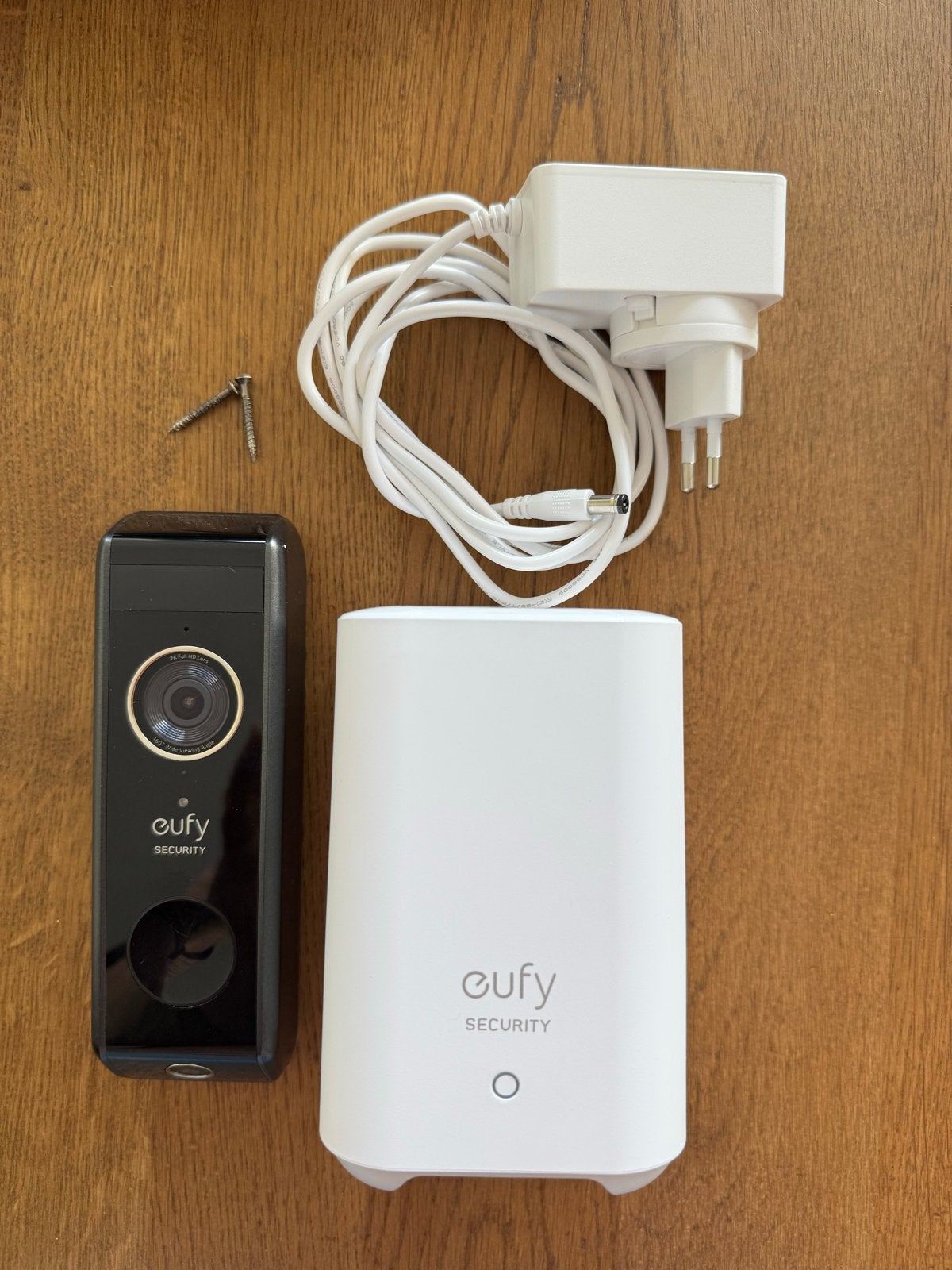 Eufy S330 Video Deurbel Dual (Batterij/trafo) met HomeBase 2, Ophalen of Verzenden, Zo goed als nieuw, Bescherming, Universeel