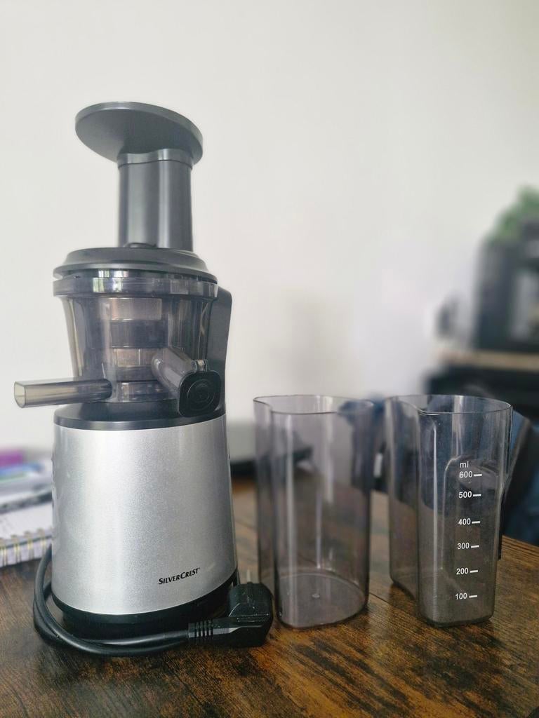 Silvercrest slow juicer- goede staat, Ophalen, Zo goed als nieuw, Elektrisch, Slowjuicer