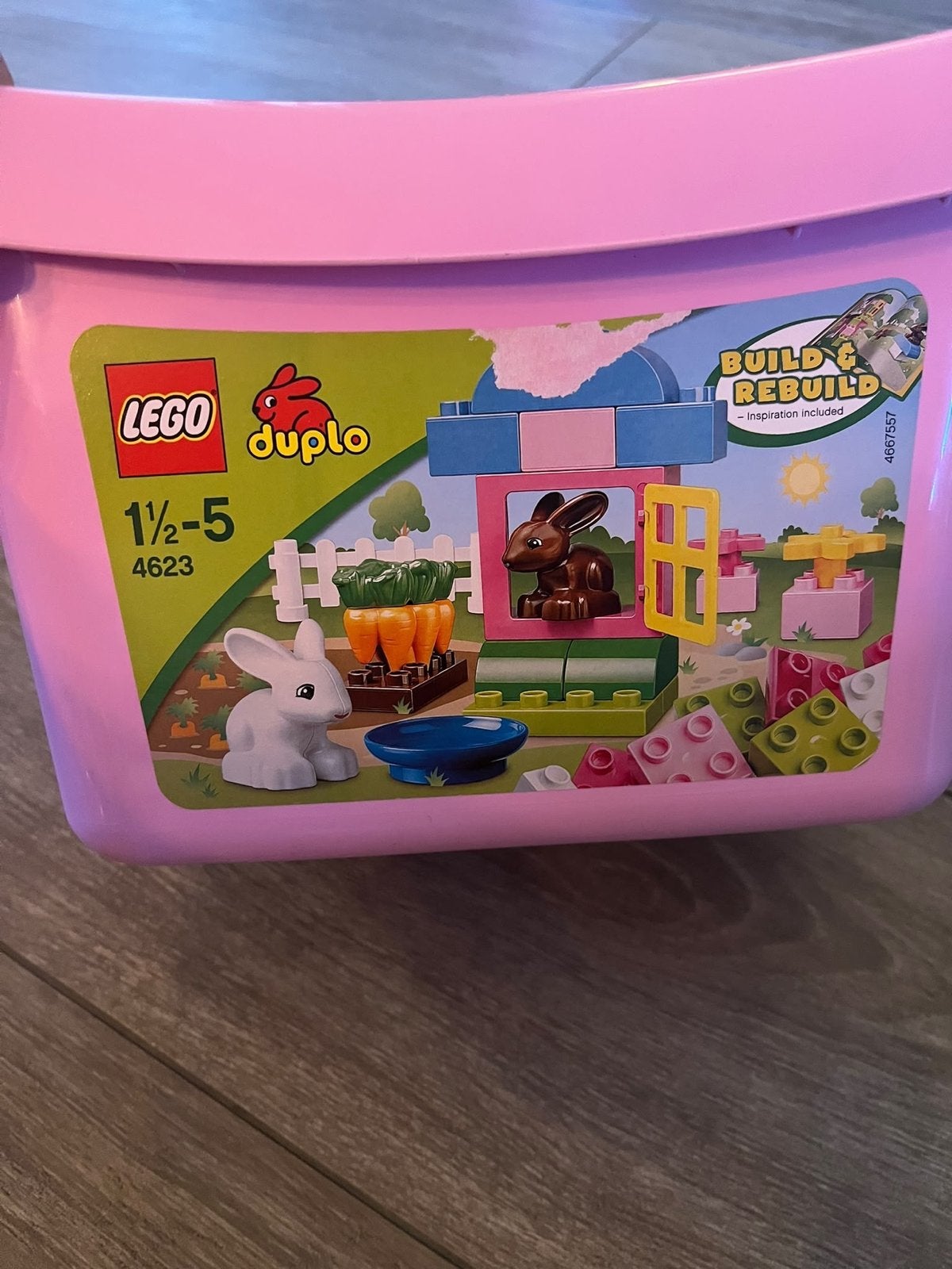 Lego Duplo Konijnen Bouwset 4623, Ophalen of Verzenden, Gebruikt, Complete set, Duplo