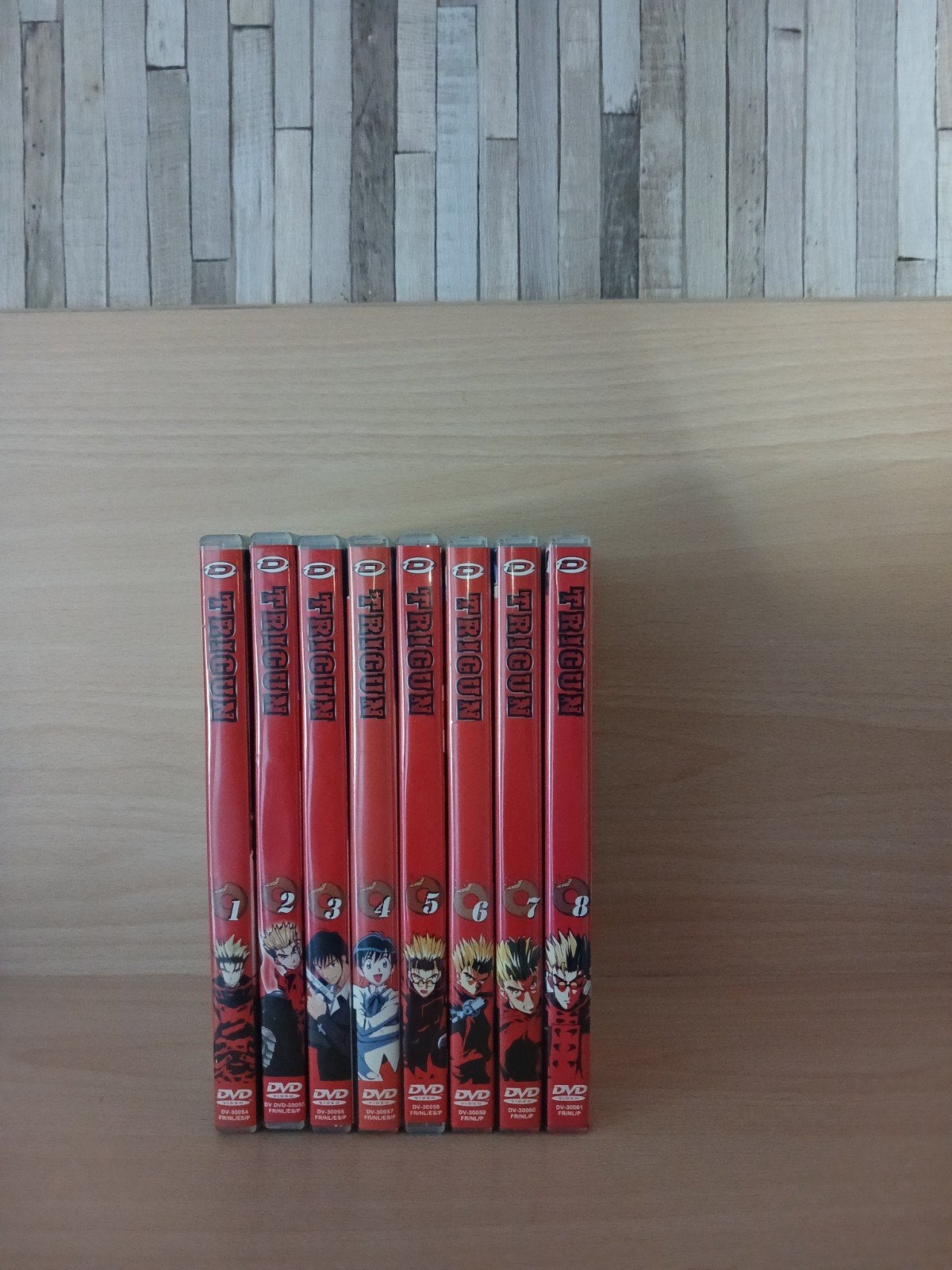 Trigun Complete Anime Serie DVD Boxset (deel 1-8), Serie, Anime (Japans), Nederlands, Ophalen of Verzenden