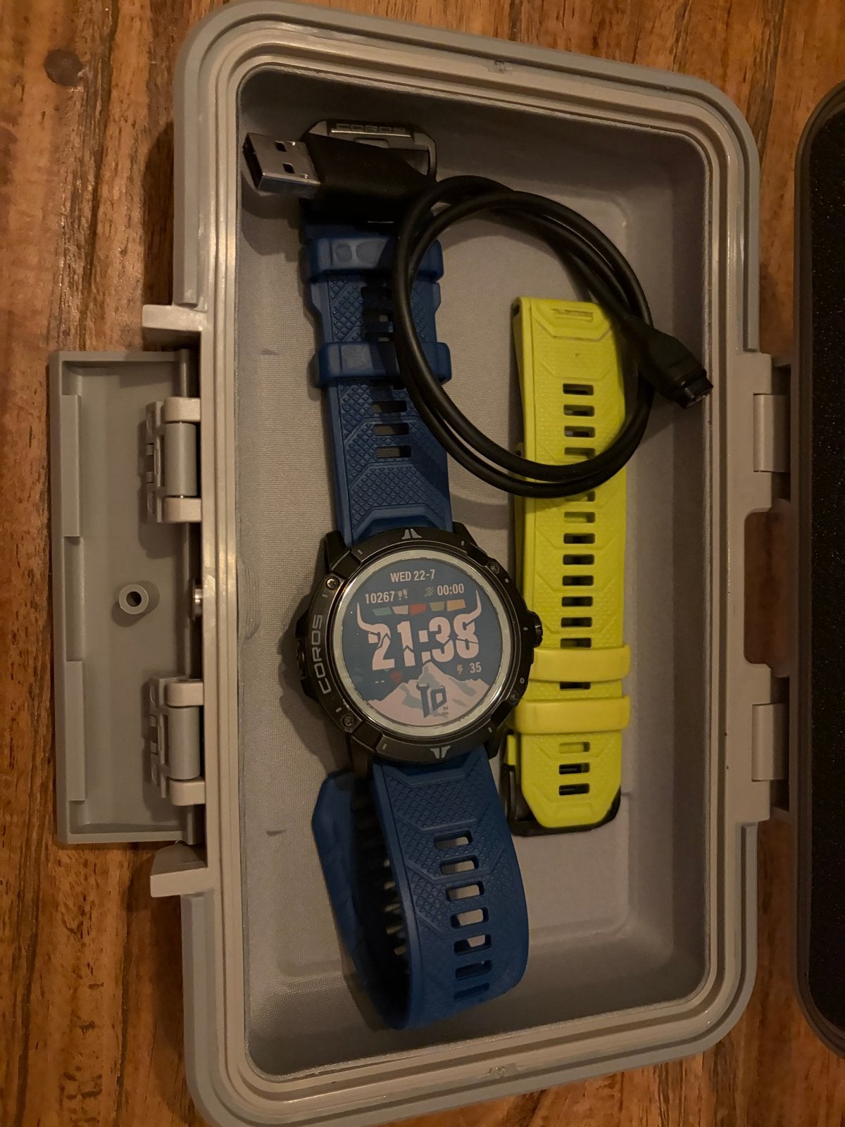 Coros Vertix 2GPS Adventure Horloge - Blauw, Blauw, IOS, Ophalen of Verzenden, Waterdicht