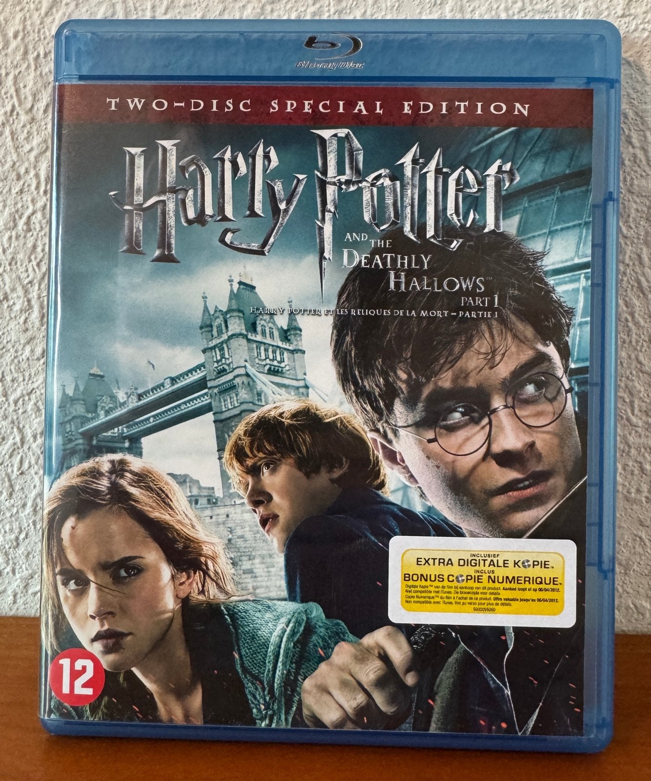 Harry Potter en de Relieken van de Dood Deel 1 Blu-ray, Cd's en Dvd's, Film, Ophalen of Verzenden, Zo goed als nieuw, Blu-ray