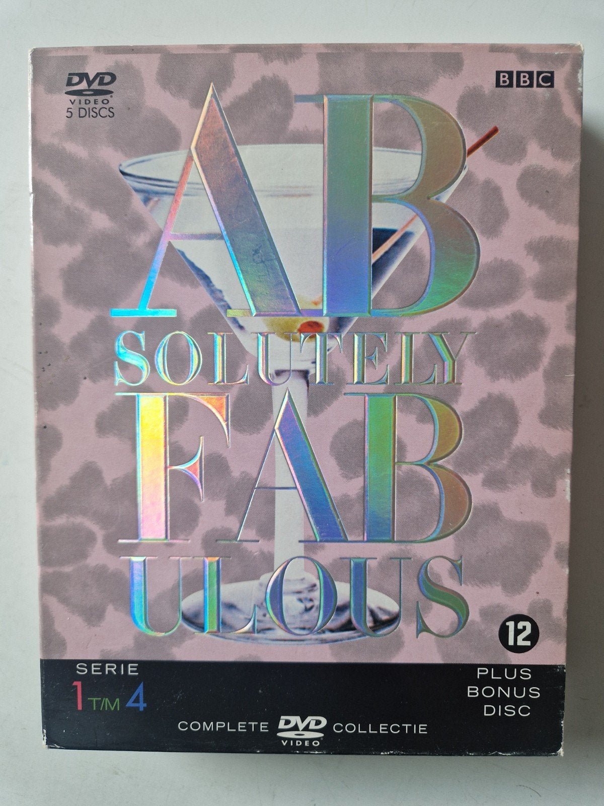 Absolutely Fabulous - Complete Serie 1 t/m 4 + Bonus Disc, Nederlands, Inclusief doosje, Ophalen of Verzenden, Komedie