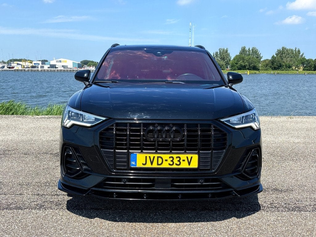 Audi Q3 35 TFSI Pro S Line Panorama/Leer/Ecc/Metrix, Auto's, Audi, 4 cilinders, 150 pk, Zwart, Bedrijf