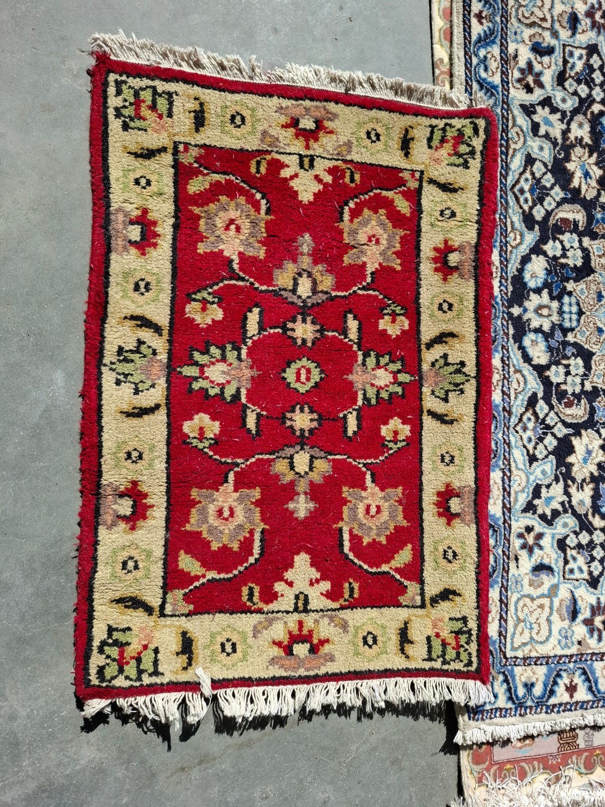 Dikke Wool tapijt 60cmx90cm, Ophalen, Rechthoekig, 200 cm of meer