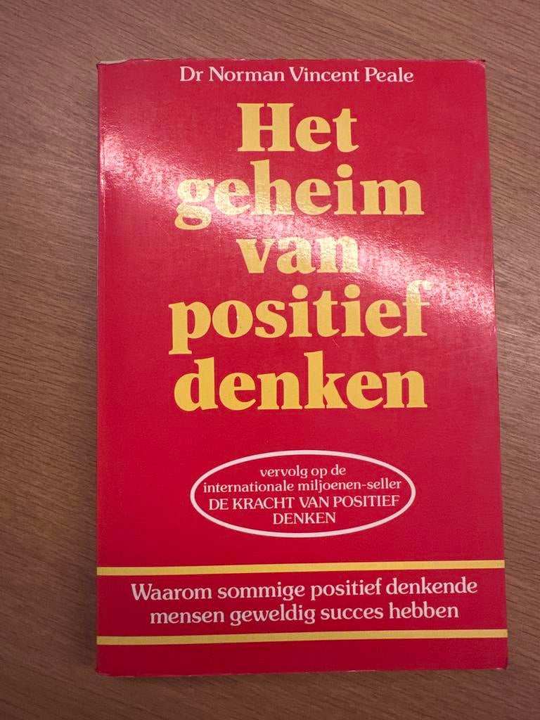 Het geheim van positief denken - Dr. Norman Vincent Peale, Ophalen of Verzenden, Gelezen, Overige onderwerpen