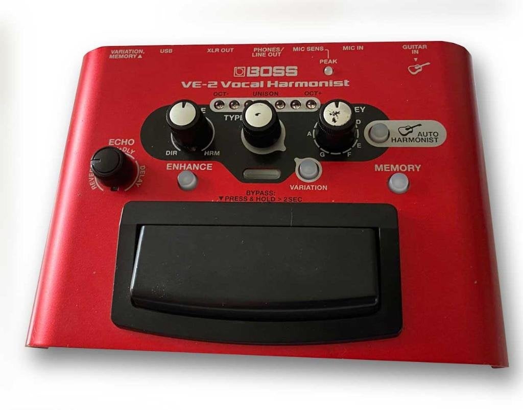 BOSS VE-2 Vocal Harmonist, Muziek en Instrumenten, Effecten, Ophalen of Verzenden, Zo goed als nieuw, Delay of Echo