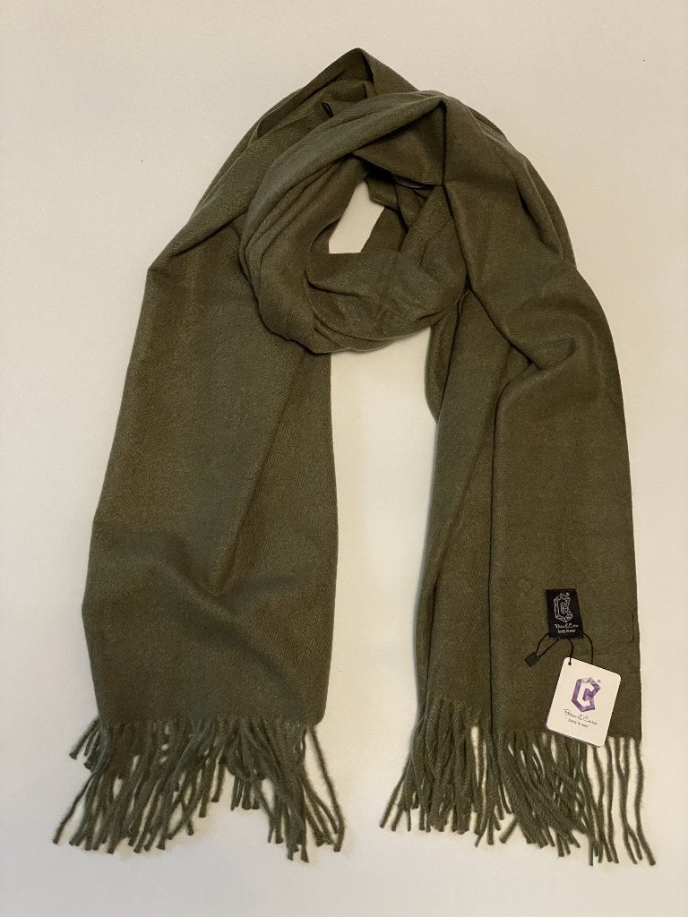 Nieuwe donker khaki warme extra grote herfstsjaal Beau&Caro, Kleding | Dames, Maat 46/48 (XL) of groter, Nieuw, Ophalen of Verzenden