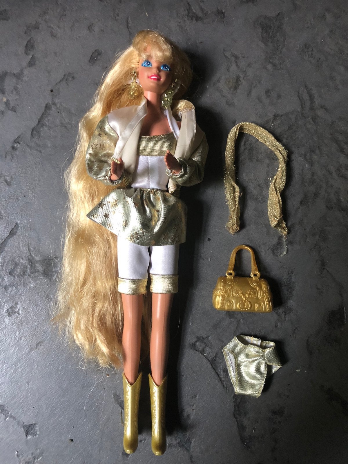 Barbie hollywood hair mattel 90 er jaren, Verzamelen, Ophalen, Zo goed als nieuw, Fashion Doll