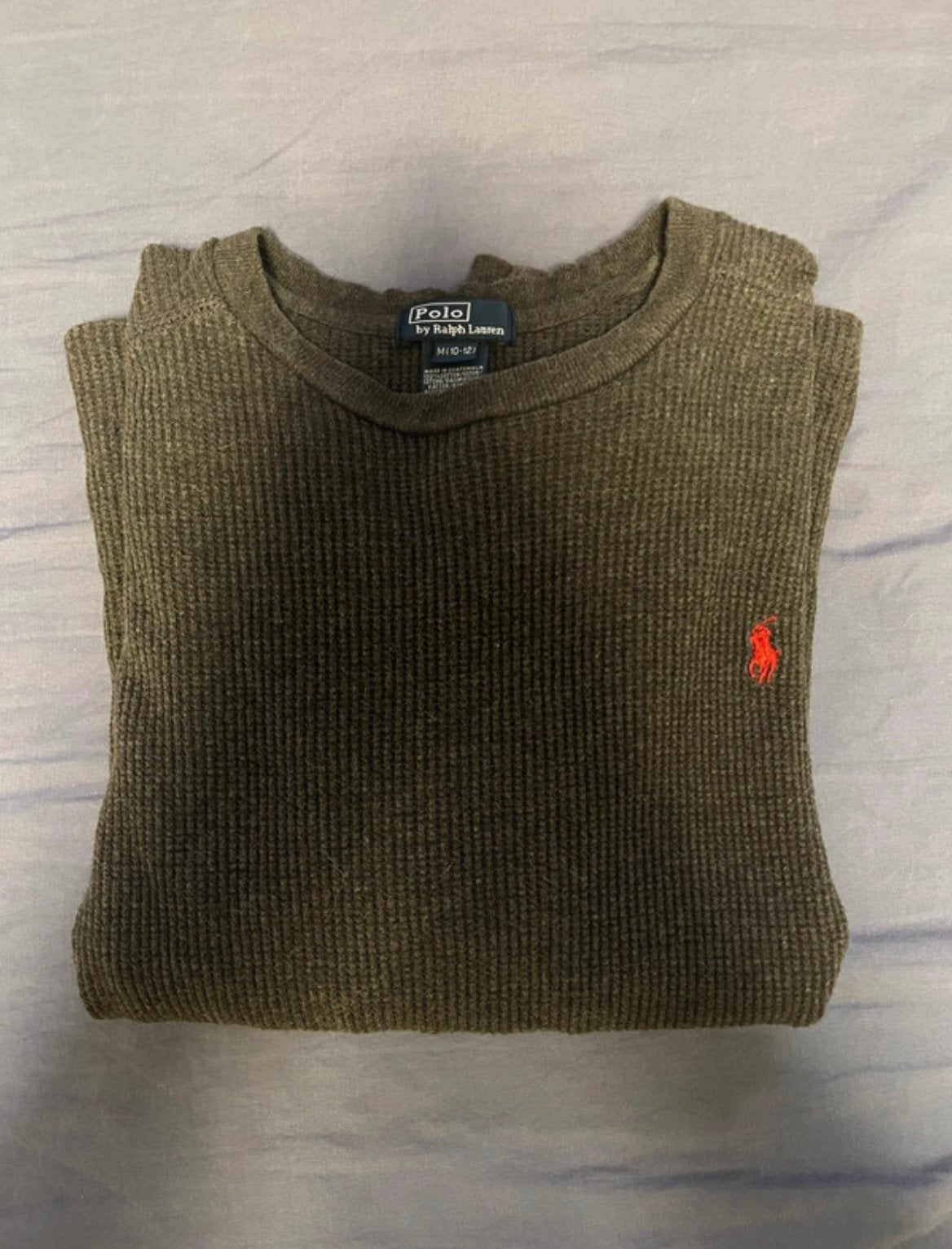 Vintage Ralph Lauren trui, Kleding | Dames, Truien en Vesten, Ophalen, Gedragen, Maat 38/40 (M), Grijs