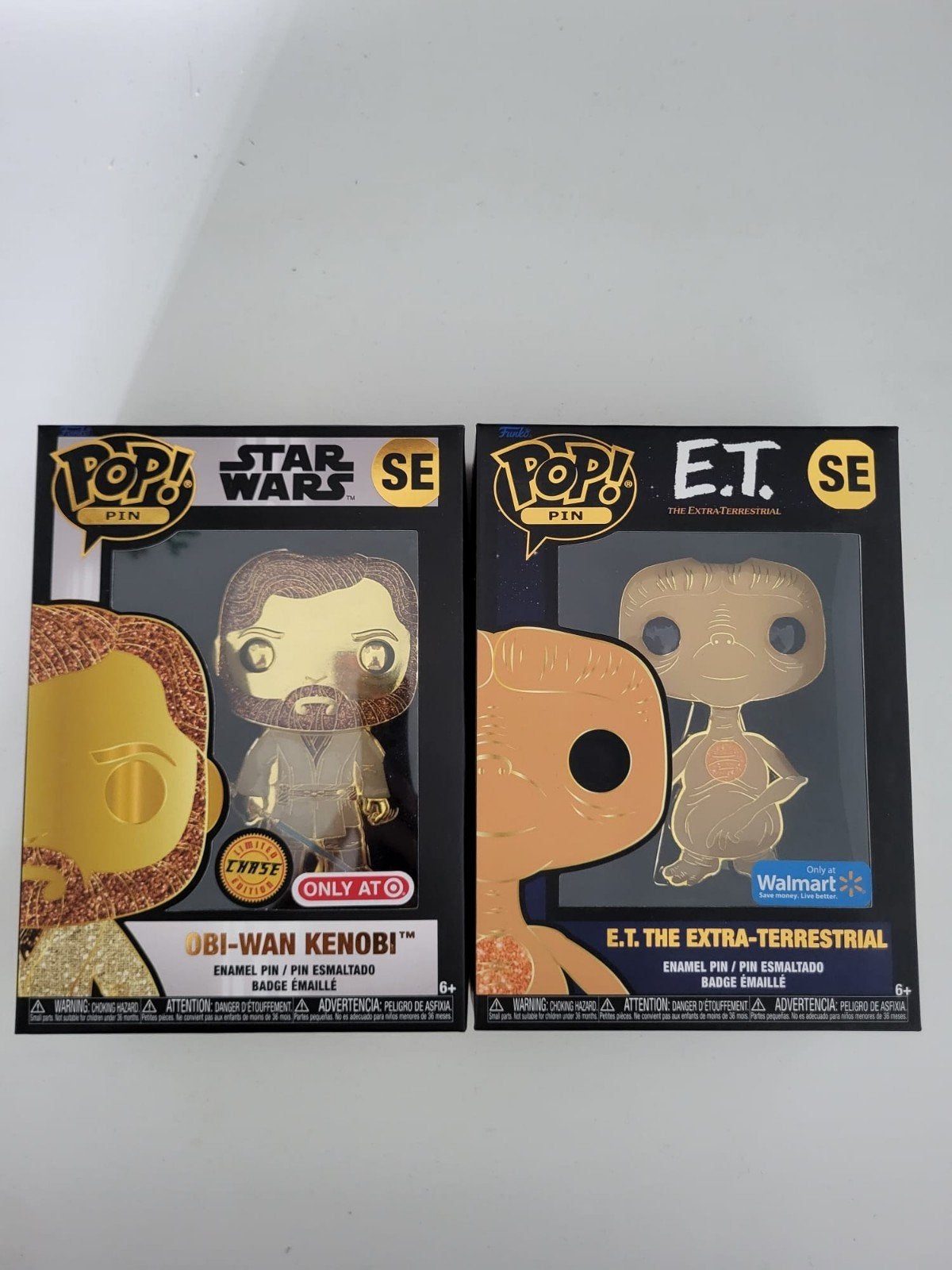 2 Nieuwe Funko Pop! Pins: Star Wars Obi-Wan & E.T., Verzamelen, Ophalen of Verzenden, Nieuw