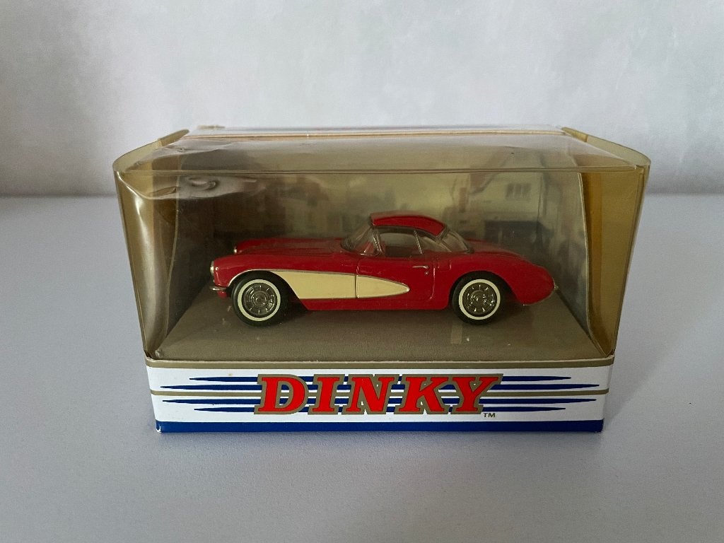 The Dinky Collection DY-23 - 1956 Chevrolet Corvette, Ophalen of Verzenden, Zo goed als nieuw, Auto, Dinky Toys