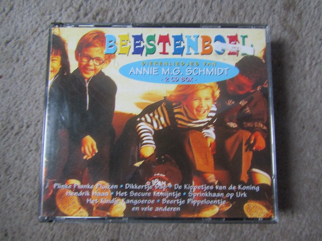 CDbox: Beestenboel - dierenliedjes van Annie M.G Schmidt, Cd's en Dvd's, Cd's | Kinderen en Jeugd, Ophalen of Verzenden, Gebruikt