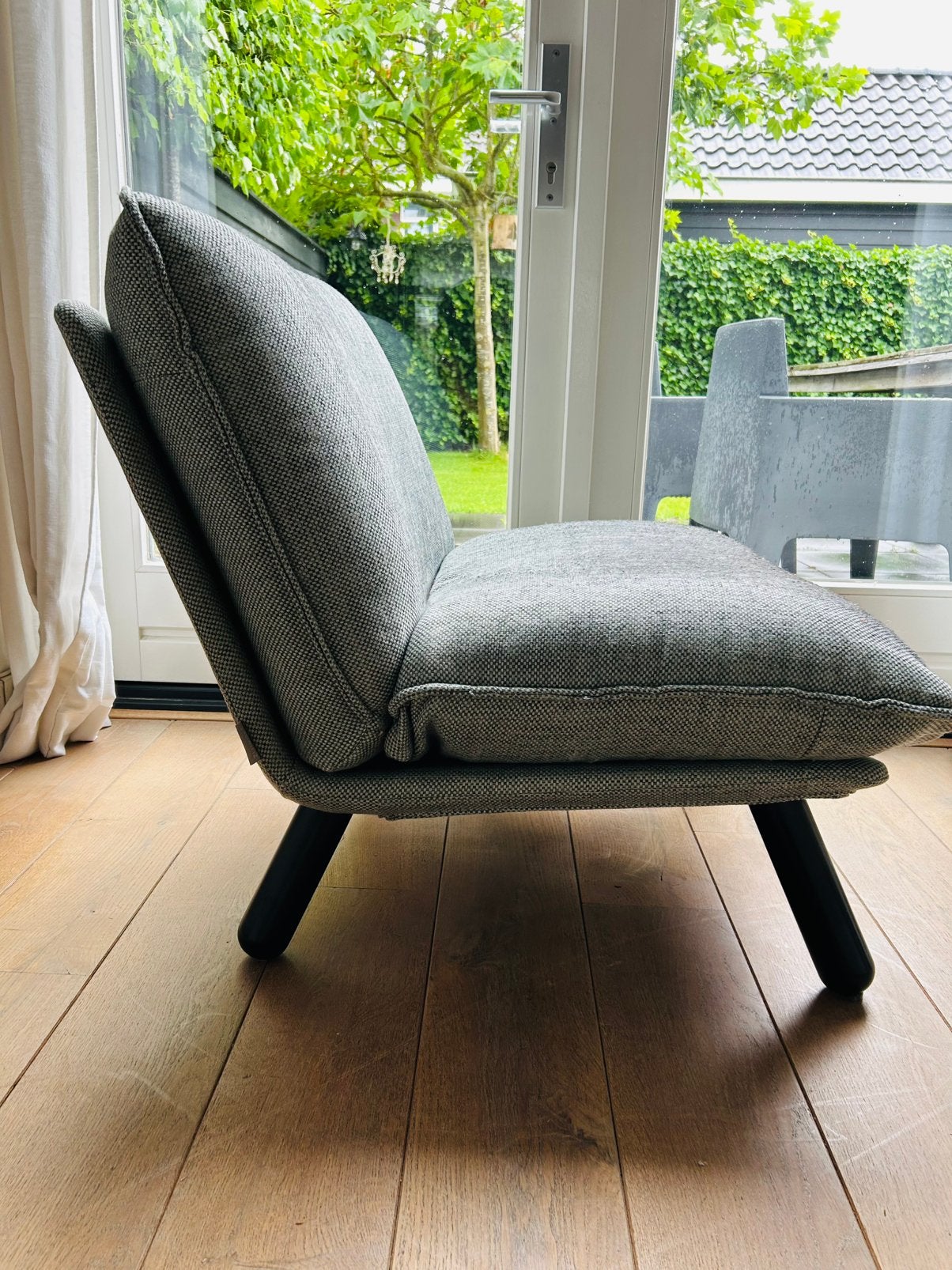 ZUIVER lazy sack faetuil lichtgrijs, Ophalen, Gebruikt, Eenpersoons, Minder dan 150 cm