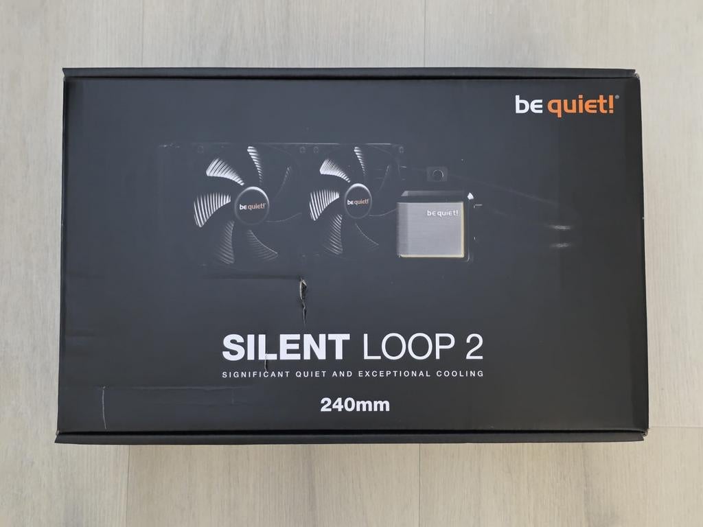 be quiet! Silent Loop 2 240mm waterkoeling, Computers en Software, Computerkoelers, Gebruikt, Waterkoeling, Ophalen of Verzenden